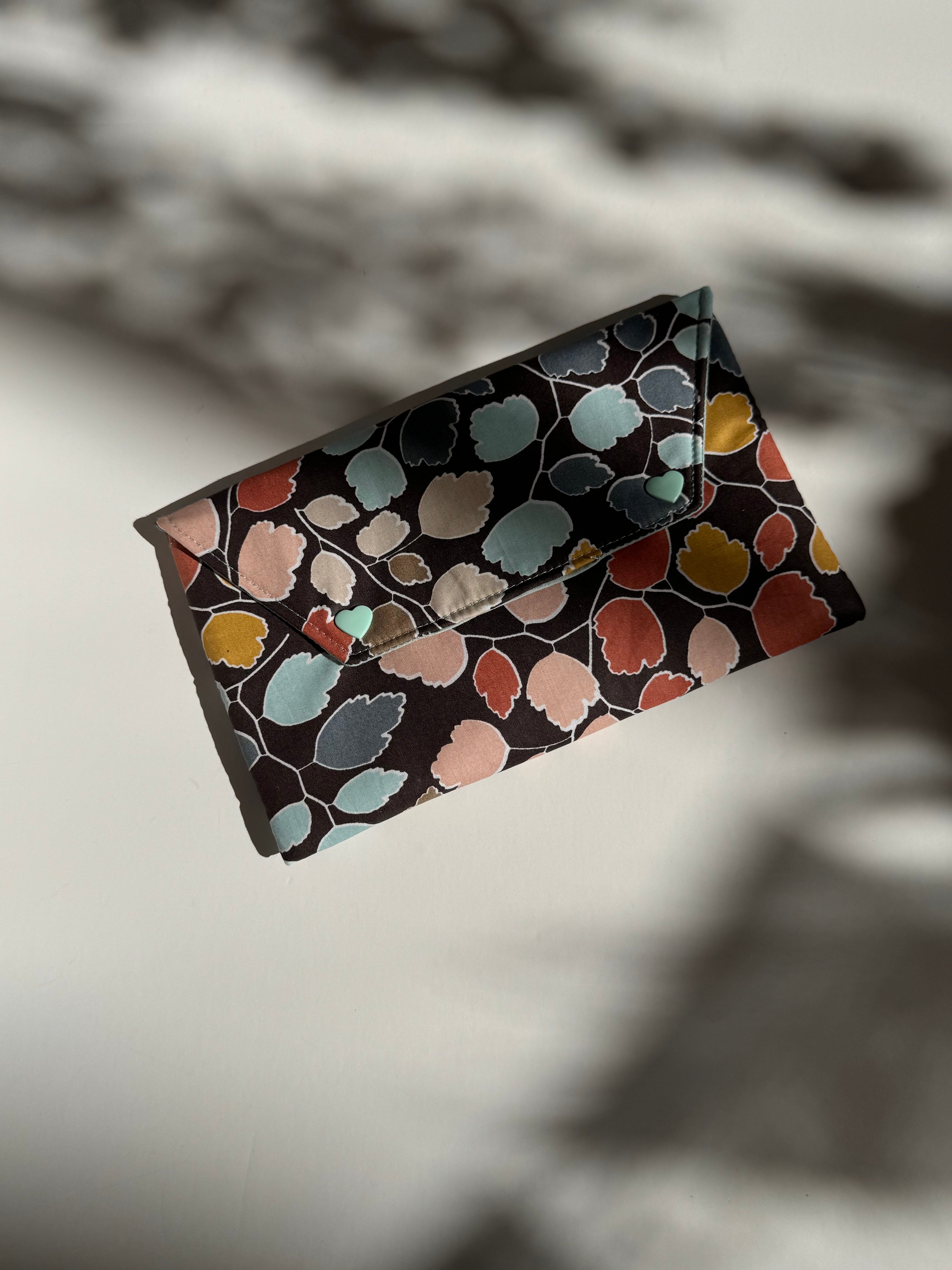 Mini pouch-φύλλα πολύχρωμα