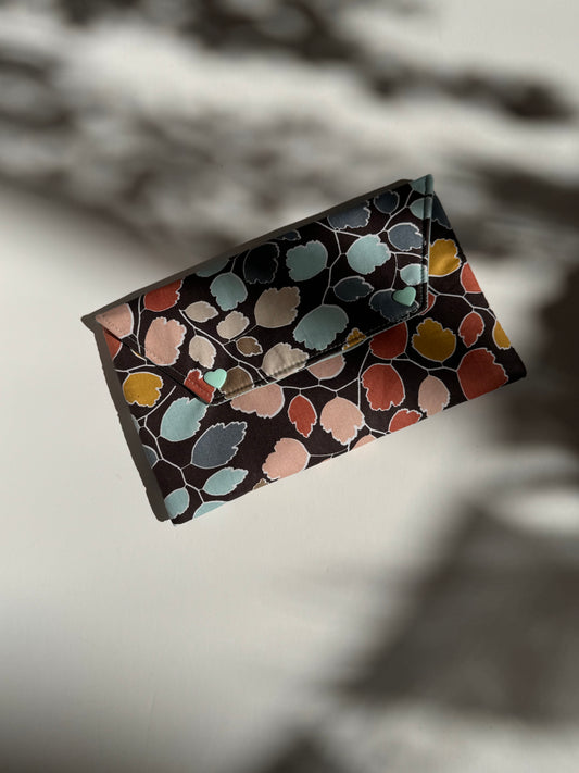 Mini pouch-φύλλα πολύχρωμα
