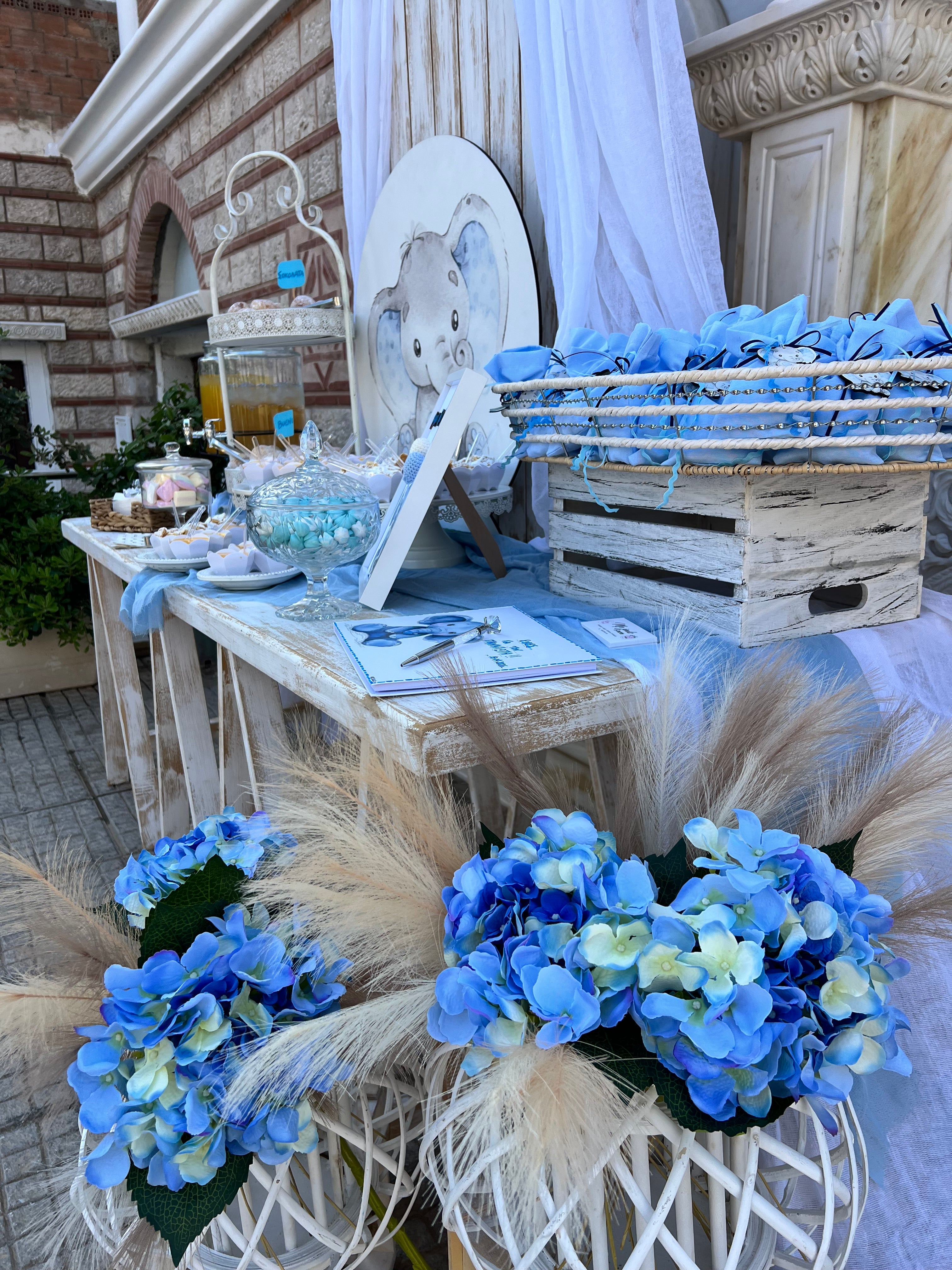 Βάφτιση με θέμα ελεφαντάκι
