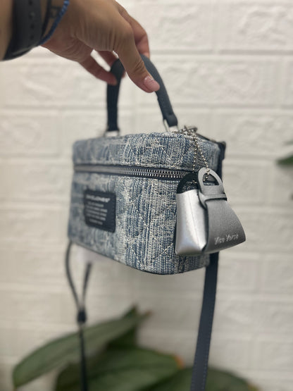 Δερμάτινο bag charm-τσαντάκι