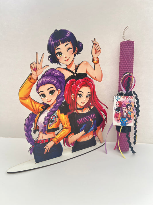 Λαμπάδα από κερήθρα K-Pop