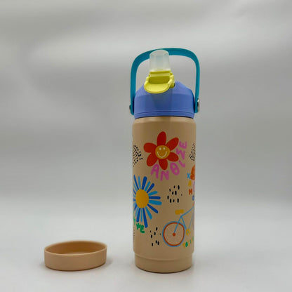 Happy Life- Kids Thermos 530ml – Shades of Blue